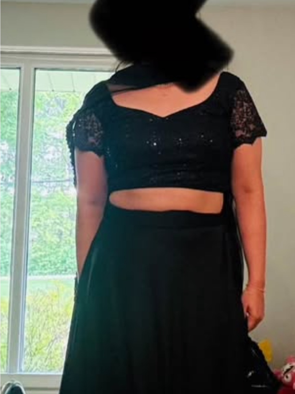 Black Lehnga Choli